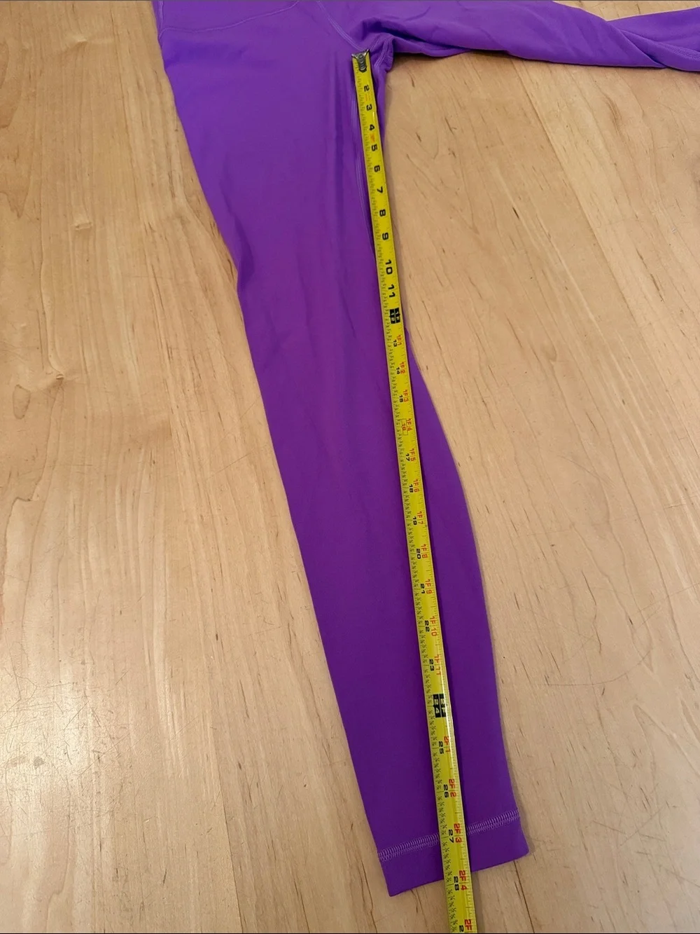 Lululemon Purple High-Waist Athletic Leggings